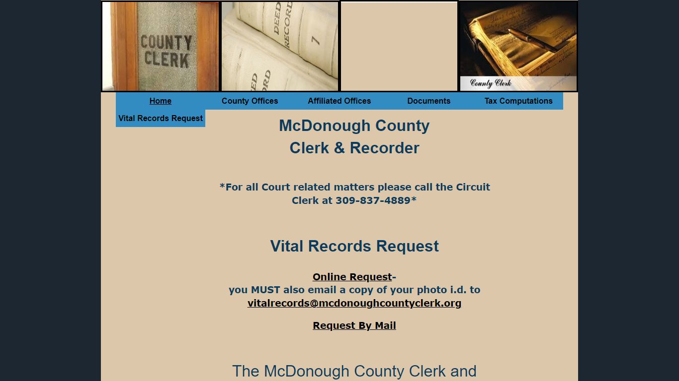 McDonough County Clerk